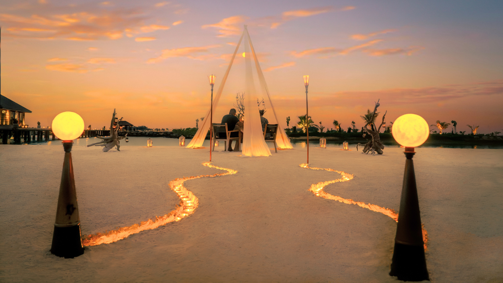 Romantic Dinners at Komandoo Maldives